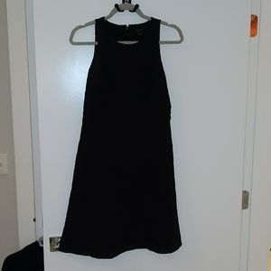 Ann Taylor Black Eyelet Dress - Small